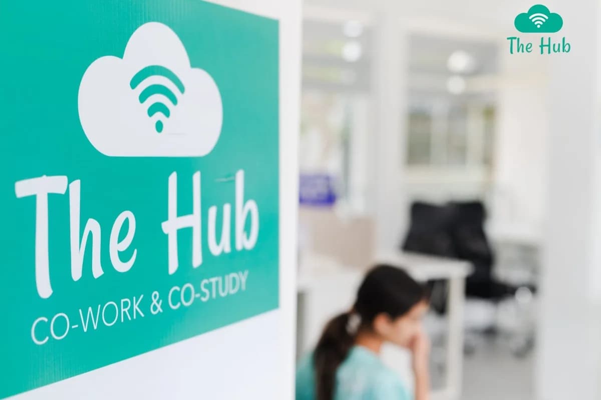 Students studying together